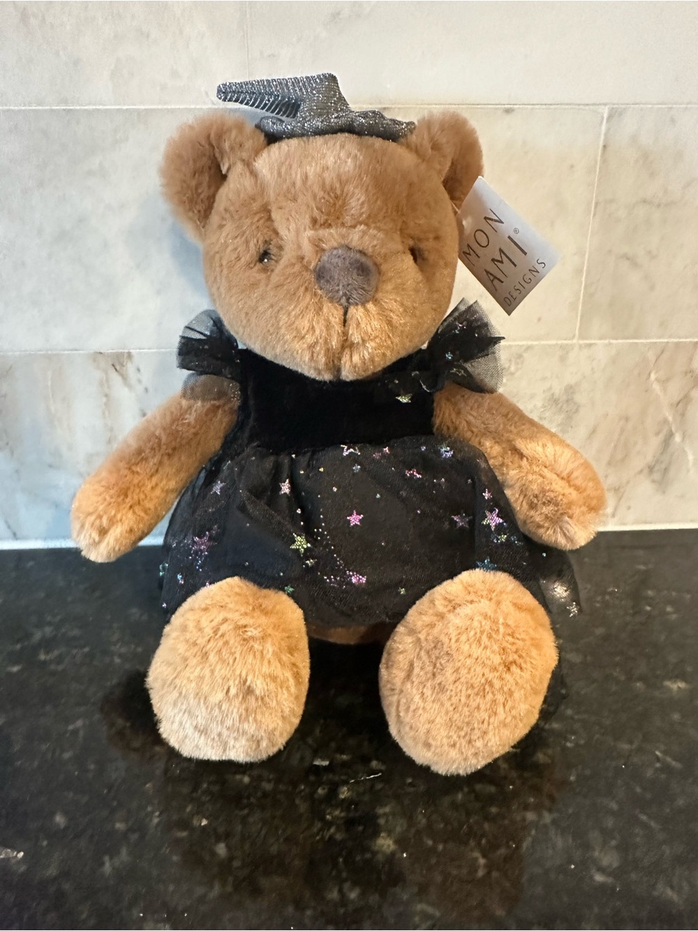 NWT Mon Ami Plush Bear in Witch Costume